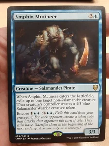 Amphin Mutineer Commander Legends Rare Magic MTG Wizards WOTC M1927 - Picture 1 of 3