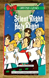 VTG 1989 VHS Sealed Christmas Classics Silent Night Holy Night Animated Cartoon - Picture 1 of 6