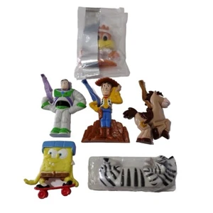 General Mills Cereal Premium Toys Toy Story Madagascar Spongebob Sonny Lot of 6 - Picture 1 of 10