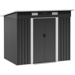Outsunny 7x4ft Outdoor Garden Storage Shed Backyard Patio 2 Air Vent Waterproof - Picture 1 of 11