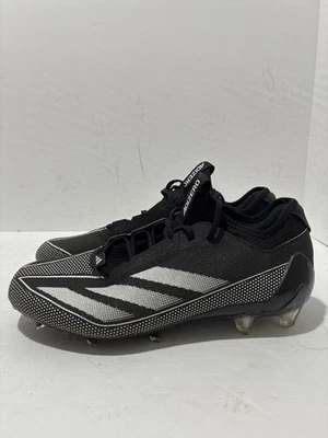 Botines de fútbol Adidas Adizero Electric 1 para hombre talla 10 negros blancos con cordones Foto 1 de 4