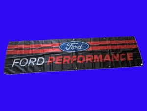 New Ford Performance 2'X8' BANNER FLAG - Picture 1 of 2