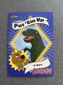 T-REX 2025 Fleer Scooby-Doo #35 Put 'Em Up Insert Card Scrappy-Doo - Picture 1 of 3