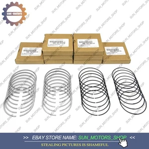 8PCS OEM Piston Rings Set STD Φ93mm For Porsche Cayenne 955 9PA S Turbo 4.5L V8 - Picture 1 of 8