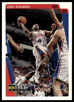 1997-98 Collector's Choice #102 Jerry Stackhouse [GOATCARDS] - Image 1 of 2