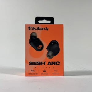New Skullcandy Sesh ANC True Wireless Earbuds Black S2SAW - Picture 1 of 2