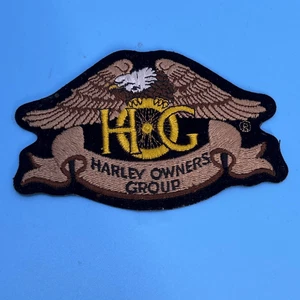 Small Heritage Eagle Patch Harley Davidson Owners Group HOG H.O.G. - Picture 1 of 4