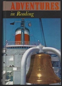 Adventures in Reading Evan Lodge 1958 School Book Literature Anthology - Picture 1 of 1