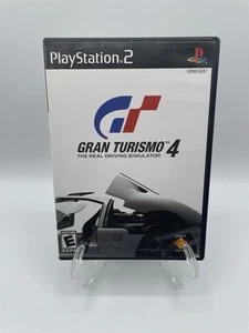Gran Turismo 4 PS2 Sony PlayStation 2 CIB Complete w/ Manual Black Label Tested - Picture 1 of 7