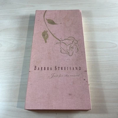 Barbara Streisand Just For The Record 4 CD's 1991 Box Set 1960-1980 Book Inc - Bild 1 von 3