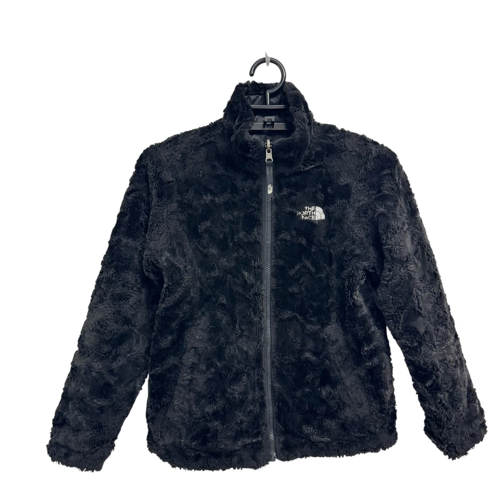 Chaqueta reversible The North Face para niñas de piel sintética Mossbud Swirl Puffer M (10-12) Foto 1 de 4