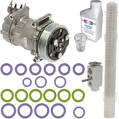 Compresor de aire acondicionado Omega para Mini Cooper 2008-2012 con kit de reparación de aire acondicionado Foto 1 de 2