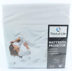 Matratzenschoner Spannbettlaken 200x200 mit Seitenwänden wasserd. Allergiker NEU - Bild 1 von 4