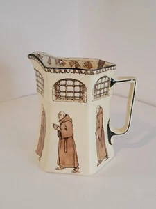 Seltener Vintage Royal Doulton Monks Design Krug sechseckiger Krug D2536 LESEN - Bild 1 von 15