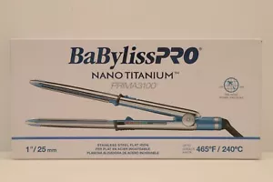 BaBylissPro Nano Titanium Prima 3100 Edelstahl Flacheisen - 1" BNT3100TUC - Bild 1 von 6