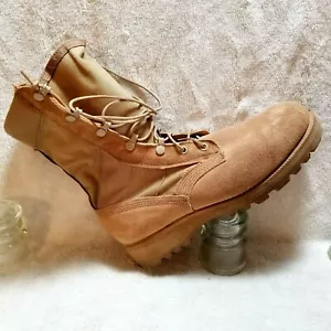 Botas militares para hombre talla 6,5 W bronceado desierto clima cálido trabajo de combate ejército de EE. UU. 255-94 - Imagen 1 de 9