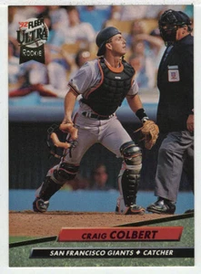 Craig Colbert - San Francisco Giants (MLB) 1992 Fleer Ultra Baseball # 588 MT - Picture 1 of 1