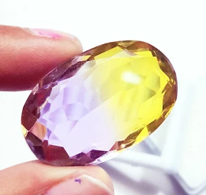 Brazilian Doublet Alexandrite Certified Loose Gemstones 50.40 Ct With Free Gift - Picture 1 of 8