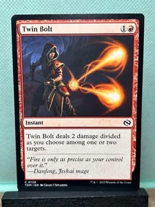MTG TCG: Twin Bolt 128, Tarkir Dragonstorm - Picture 1 of 1