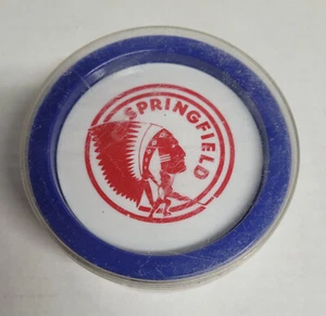 Vintage Set of SPRINGFIELD INDIANS HOCKEY Souvenir Coaster Set - Picture 1 of 6