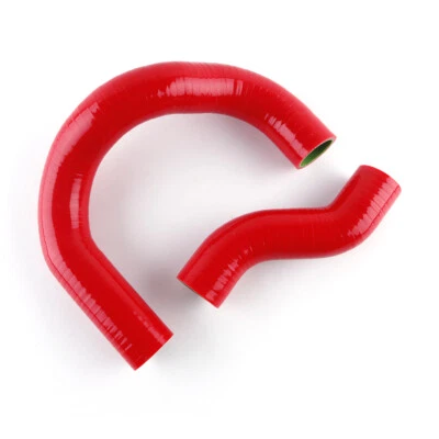  For 1968-1973 Nissan Datsun 510 1600 KA24DE Silicone Radiator Coolant Hose Red - Image 1 of 4