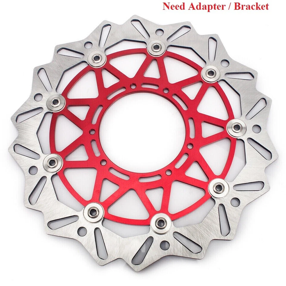 For Honda CRF450R CRF250R 04-24 CRF250X CRF450RX Oversize Front Brake Disc Rotor - Image 1 of 4