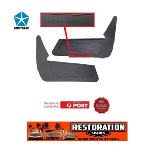CHRYSLER VALIANT VH VJ VK CL CM AND CHARGER MUD FLAP SET FRONT - Picture 1 of 3