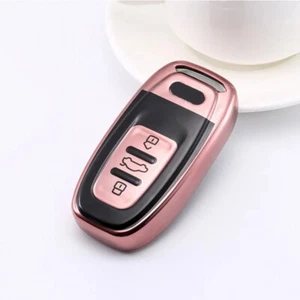 Funda protectora llave para Audi A4, A6L, Q5, S5 (carcasa completa) inteligente remoto sin llave poliuretano termoplástico suave - Imagen 1 de 5