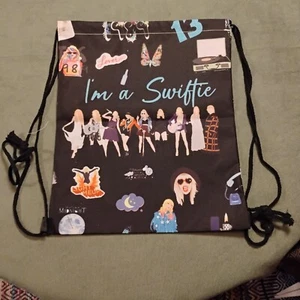 Taylor Swift Merch - Waterproof Drawstring Bag, Cosmetic Bag - Friendship - Picture 1 of 1