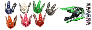Helmet peak Wulfsport Sceptre adult motocross MX helmet: may fit other models - Picture 1 of 17
