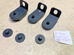 10 11 12 13 KIA FORTE KOUP FLOOR MAT HOLDING CLIPS BRACKETS TABS HOLDER - Picture 1 of 3