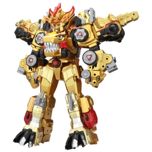 Dino Core Golden Ultimate D-Buster Tyranno Figure 7 in 1 Dinosaur Robot Combiner - Picture 1 of 8