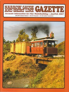 NARROW GAUGE & SHORT LINE GAZETTE 1-2/07 SOUTH PACIFIC COAST OR&W WEST SIDE LUMB - Picture 1 of 2