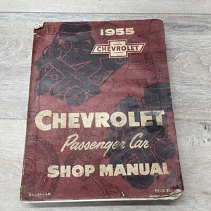 Original General Motors Corp 1955 Models Chevrolet Passenger Car Shop Manual USA - Bild 1 von 16