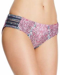 NWT Lucky Brand Swim Hipster Midnight Paisley Bikini Bottom Sz S (i20) - Picture 1 of 4
