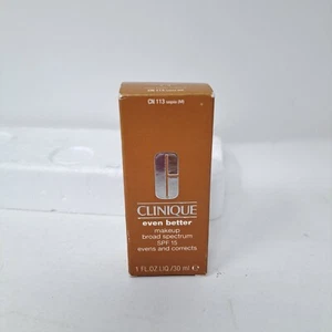 Clinique Even Better Makeup SPF 15 In CN 114 Sepia (M) 1.0oz 30ml - Picture 1 of 4