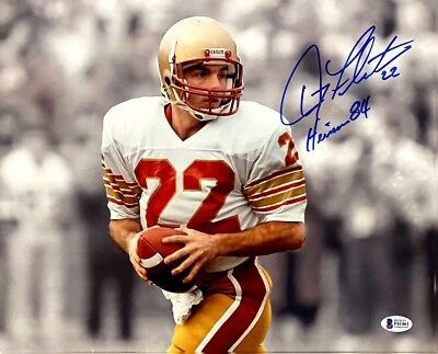 Doug Flutie Signed Autograph 11x14 Photo Picture Boston College Beckett COA 2 - Image 1 of 3