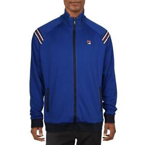 Fila Mens Heritage Blue Tennis Workout Athletic Jacket Coat XXL BHFO 7272