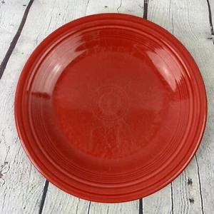 FiestaWare Scarlet Red Homer Laughlin FIESTA 10.5" One Dinner Plate - Picture 1 of 7