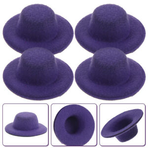 20 Mini-Cowboyhüte aus Kunststoff für Puppenhaus-Deko & Verkleidung