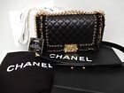 Chanel Boy Jacket Medium Black Flap Bag Limited Ed Pristine