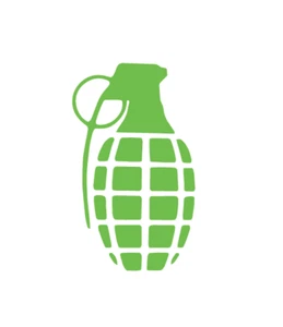 Grenade gloves vinyl decal sticker wall car laptop many colors/sizes - Picture 1 of 9