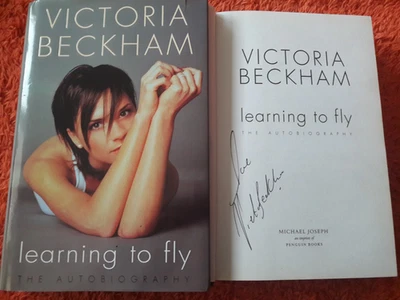 SIGNED VICTORIA BECKHAM     "LEARNING TO FLY"     (HB & 1st ED) - Image 1 of 4