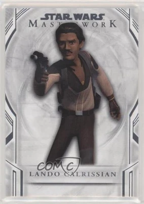 2018 Topps Star Wars Masterwork Short Print Lando Calrissian #113 a2v - Image 1 of 3
