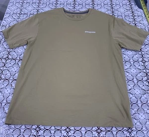 Patagonia Unisex Medium T-Shirt Organic Cotton Regular Fit hellbraun - Bild 1 von 10