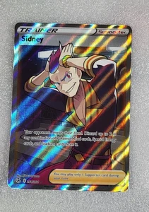 Sidney 264/264 NM/M SWSH Fusion Strike Allenatore Full Art Pokemon TCG - Foto 1 di 2