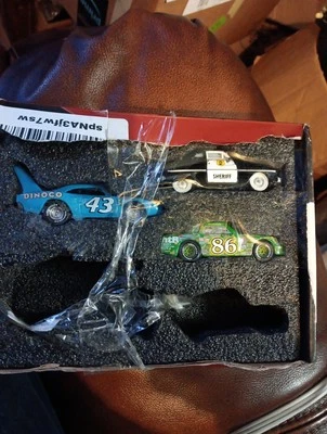 Mattel Disney Pixar 5 Pack Die-Cast  Cars 2 Only 3 Cars Sheriff 86 And 43 Open - Image 1 of 4