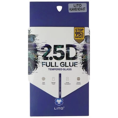 LITO 2.5D Full Glue Tempered Glass Screen Protector for Huawei Nova 5T - Image 1 of 2