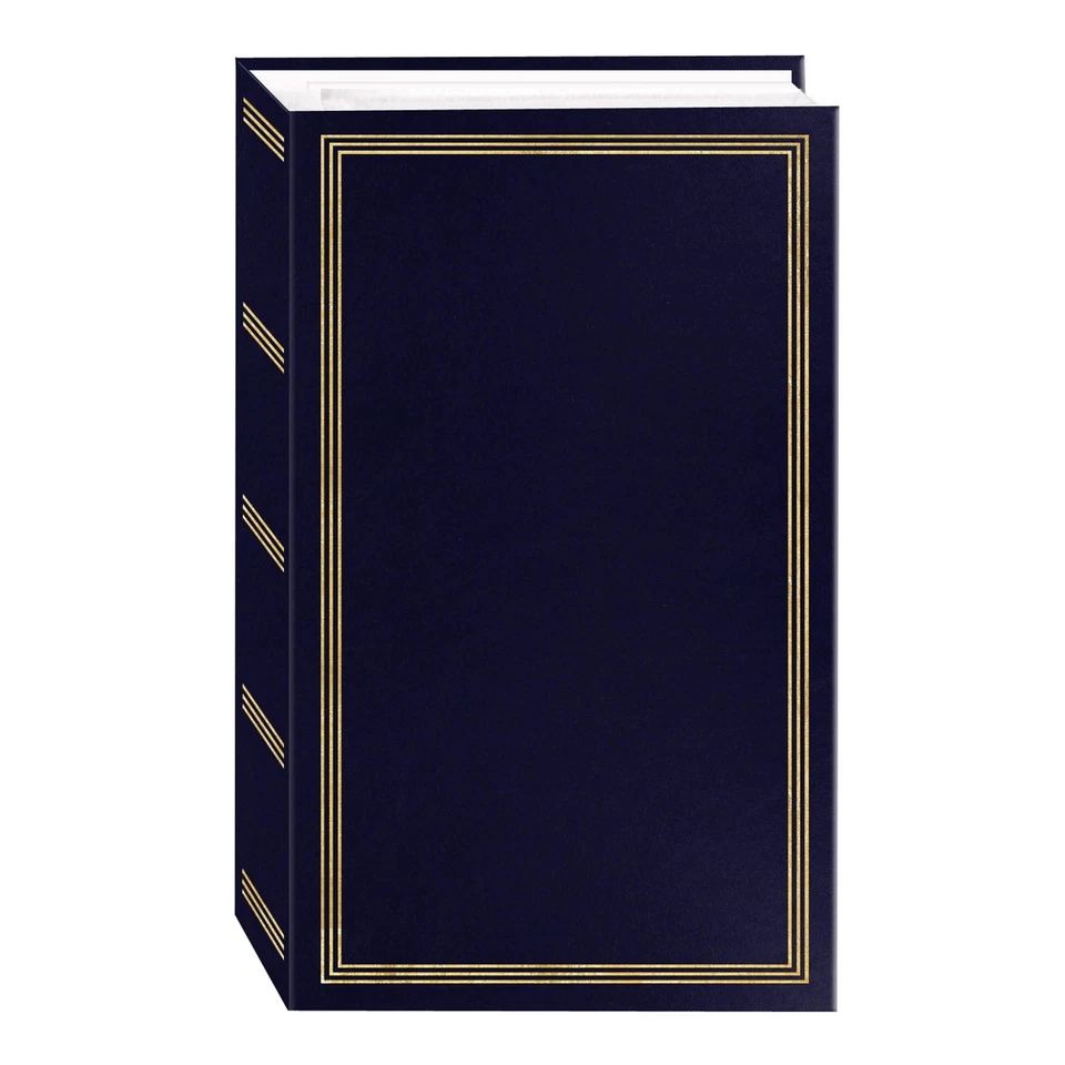 Pioneer Photo Albums STC-504 Navy Blue Photo Album, 504 Pockets 4"x6", 1 Coun... - Image 1 of 1