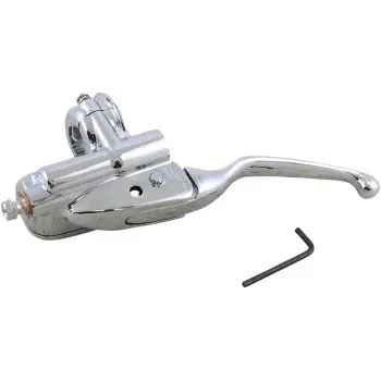 DS Chrome Front Brake Master Cylinder 12.7mm Harley Davidson Fat Bob S 114 18-20 - Image 1 of 4